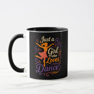 Caneca Apenas um que ama dançar Dança