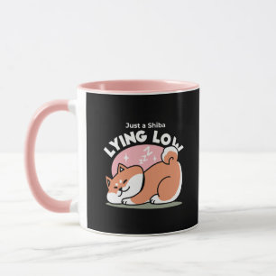 Caneca Apenas um Shiba Mente Baixo: Design de Shiba Inu C
