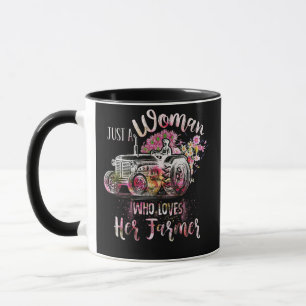 Caneca Apenas Uma Mulher Que Ama O Farmista