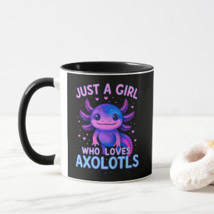 Caneca Apenas Uma Que Ama Axolotes
