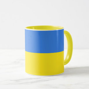 Caneca Apoiar Ucrânia Café Mug Bandeira Ucraniana