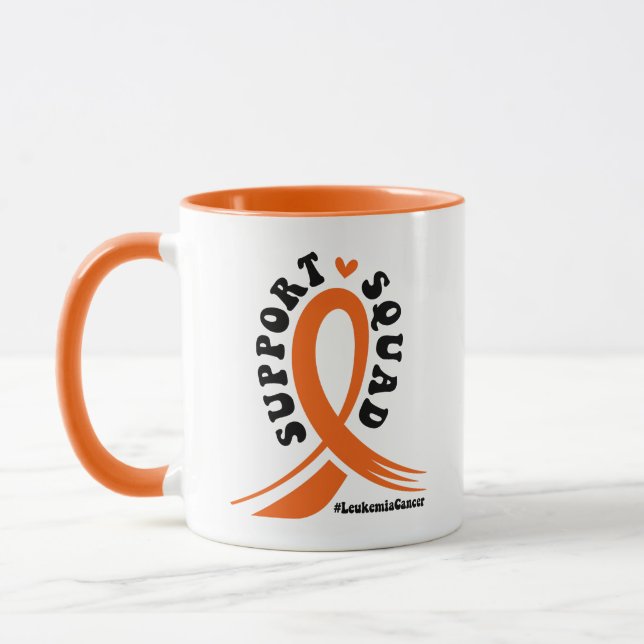 Caneca Apoio à Luta contra a Leucemia Cancer Sanguínea La (Esquerda)