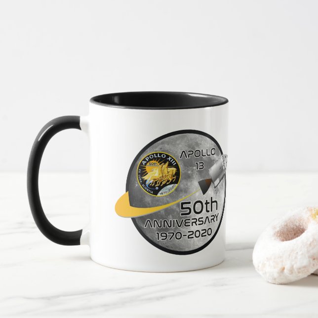 Caneca Apollo 13 - 50 anos (Com Donut)