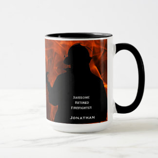Caneca Aposentação Personalizada de Bombeiros