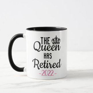Caneca Aposentada 2023 A Rainha Reformou A Avó Mãe