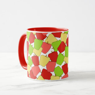 Caneca Apple Jumble Pattern