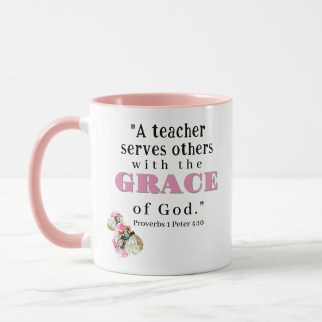 Caneca Apreciação do Professor Personalizado (Esquerda)