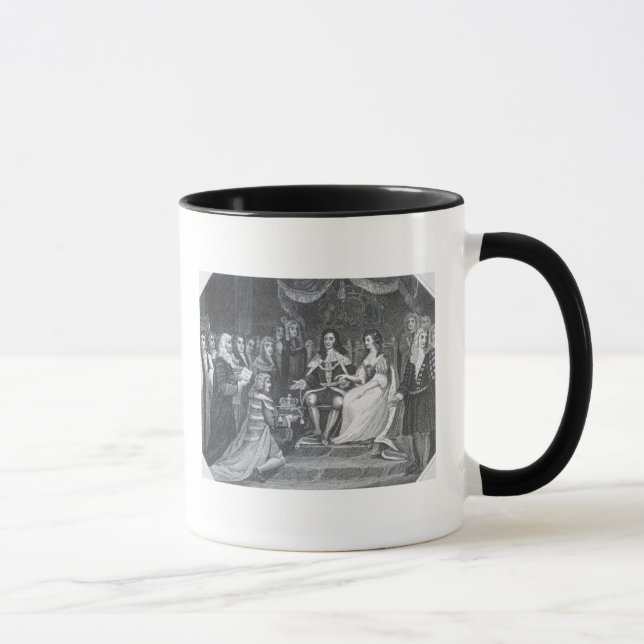 Caneca Apresentação da Declaração de Direitos (Direita)