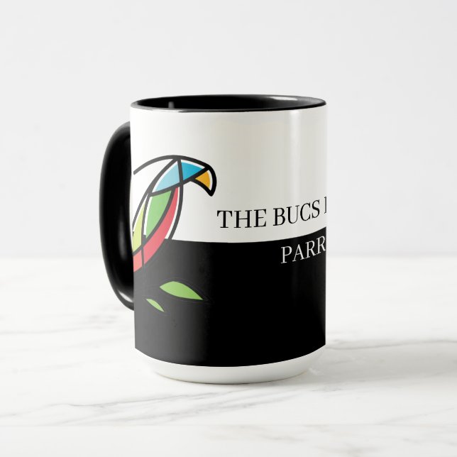 Caneca Apresentação de Relatórios Bucs (Frente Esquerda)