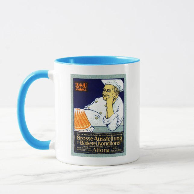 Caneca Apresentação sobre padaria + confeitaria de 1912 (Esquerda)