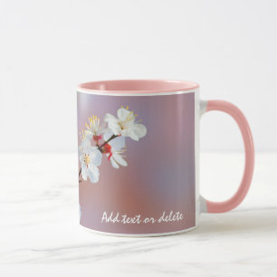 Caneca Apricot Blossomo Japonês Espantoso