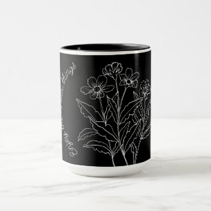 Caneca Aproveite as flores das Pequenas Coisas