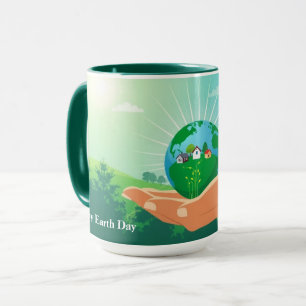 Caneca Aproveite o Poder para um Planeta com Vibrações Fr
