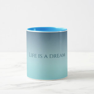 Caneca Aqua Blue Ombre