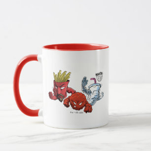 Caneca Aqua Teen Hunger Force Anime Graphic