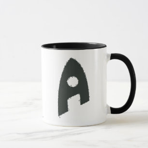 Caneca Aquaman Grunge 'A'