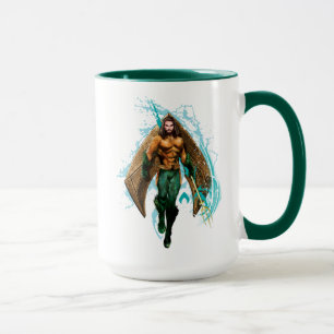 Caneca Aquaman   Prince Orin Com Logotipo Aquaman