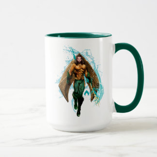 Caneca Aquaman | Prince Orin Com Logotipo Aquaman