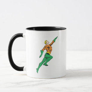 Caneca Aquaman salta para cima