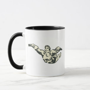 Caneca Aquaman Soars BW