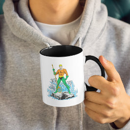 Caneca Aquaman Stands com Pitchfork