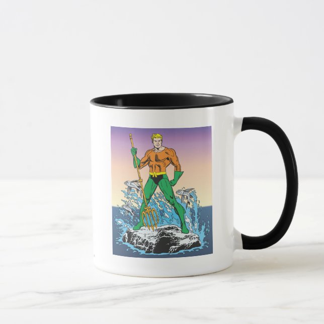 Caneca Aquaman Stands with Spear (Direita)