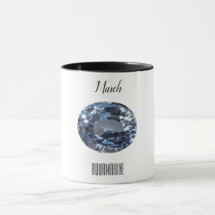 Caneca Aquamarine Azul-Café Mangueira Pedra Marcha