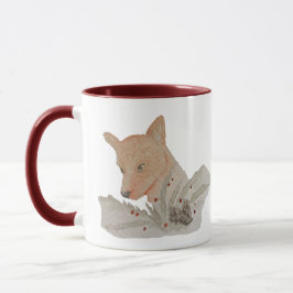 Caneca Aquarela Fox
