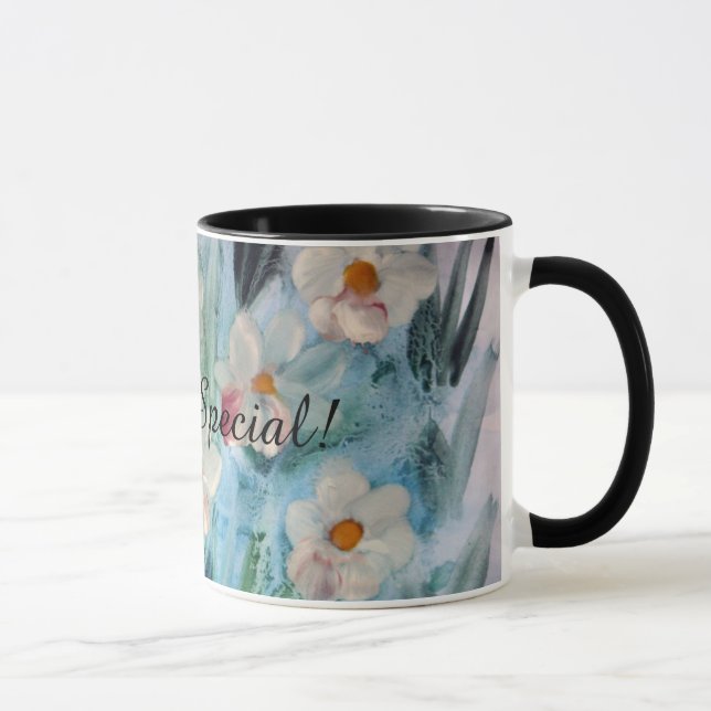 Caneca Aquarela margarida (Direita)