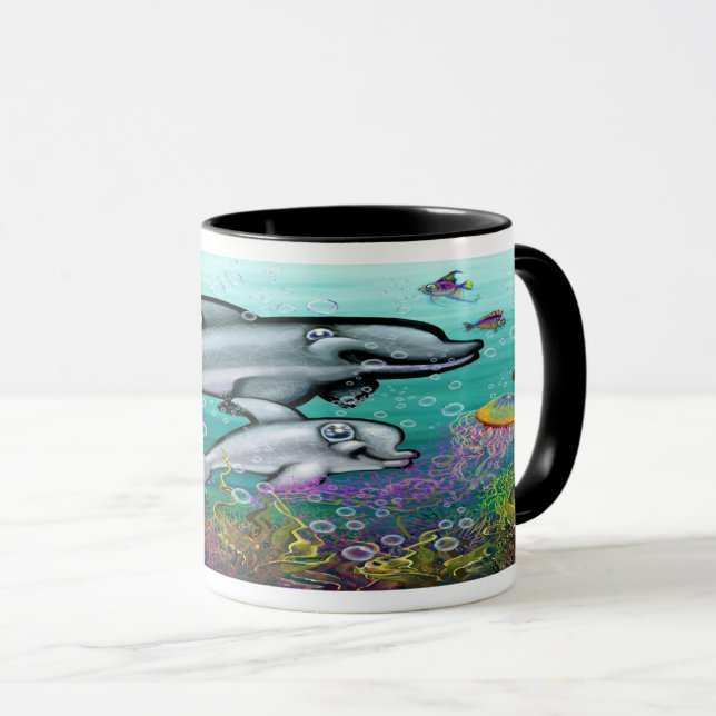 Caneca Aquatic Fantasy (Frente Esquerda)