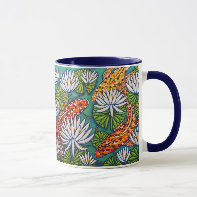 Caneca Aquatic Jewels Mug Por Lisa Lorenz (Direita)