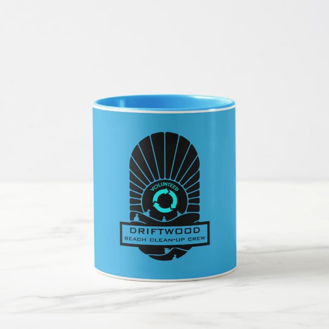 Caneca Aquecimento de Praia - Tripulação Voluntária (Centro)