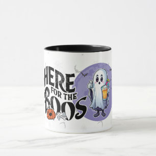 Caneca Aqui para os Boos Beba e coloque seu Spook em ci