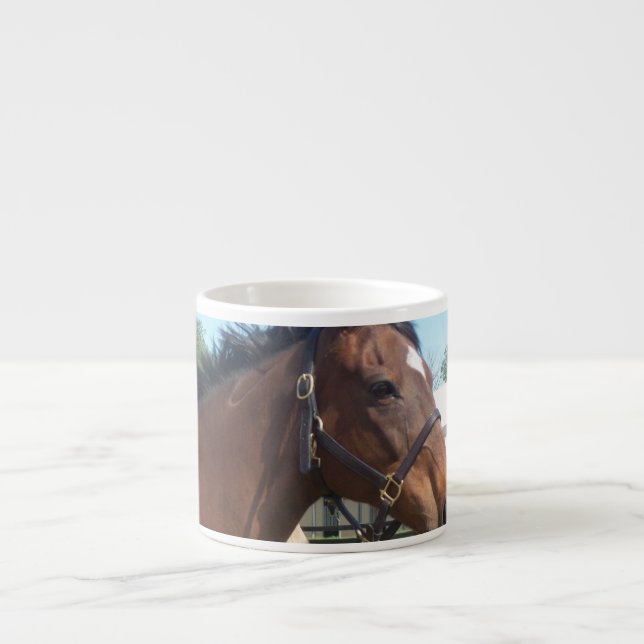 Caneca árabe alerta da especialidade do cavalo (Frente)