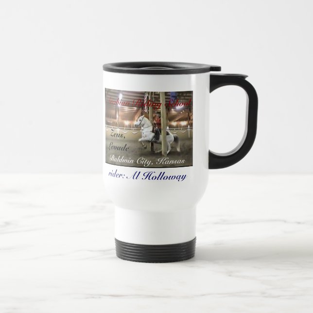 Caneca árabe da escola de equitação - Al Holloway (Direita)