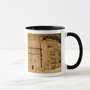 Caneca Arábia Saudita, local de Madain Saleh, antiga 3