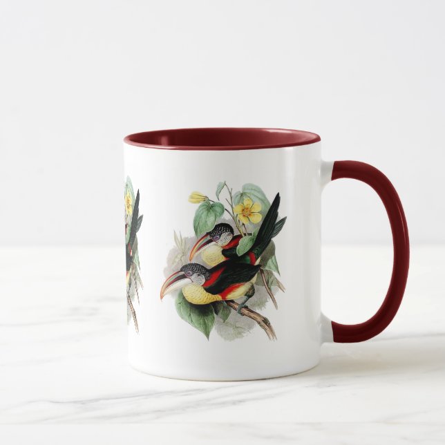 Caneca Aracari Encaracolado-com crista (Direita)