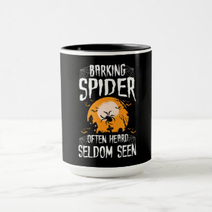 Caneca Aranha-Barco Ouvida Dia de as Bruxas engraçado rar