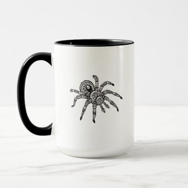 Caneca Aranha inspirada (Esquerda)
