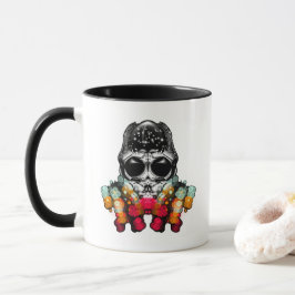 Caneca Aranha-queda-branca com chapéu de Dewdrop