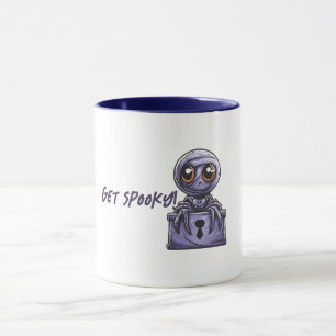 Caneca Aranha Roxa Spooky
