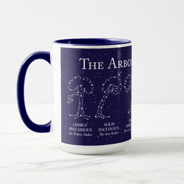 Caneca Arborist Night Sky Blue 15 oz. (Esquerda)