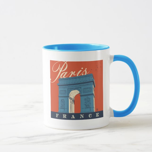 Caneca Arc de Triomphe | Paris, França (Direita)