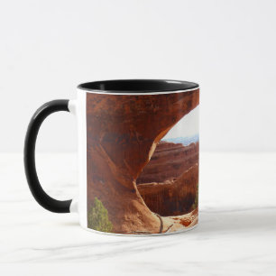 Caneca Arch de Partição no Parque Nacional de Arches