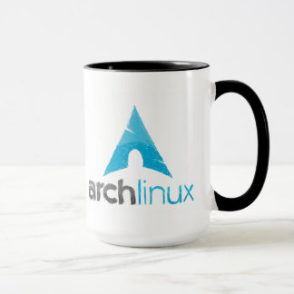 Caneca Arch linux/GNU freedom mug