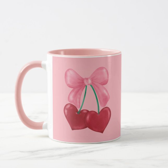 Caneca Arco de coquetel rosa,  vermelho, coquetel (Esquerda)