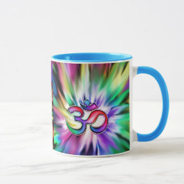 Caneca Arco-íris de florescência Lotus OM