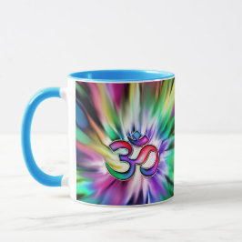 Caneca Arco-íris de florescência Lotus OM
