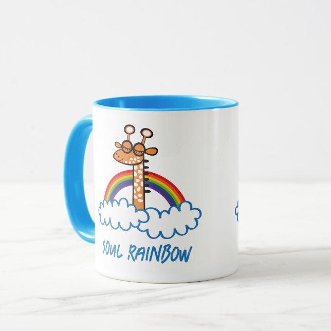 Caneca Arco iris del alma (Frente Esquerda)