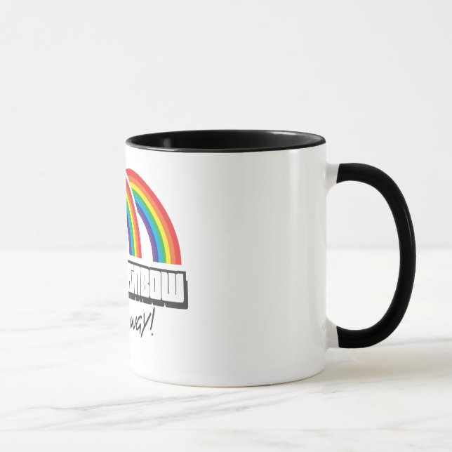 Caneca Arco-íris dobro, toda a maneira! (luz) (Direita)